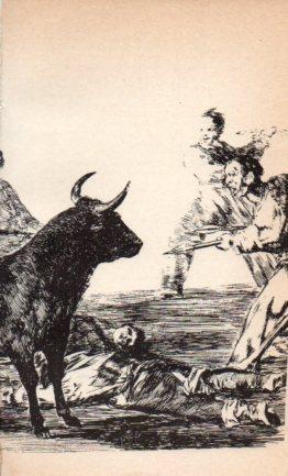 LAMINA V36955: Desjarrete de la canalla con lanzas por Goya