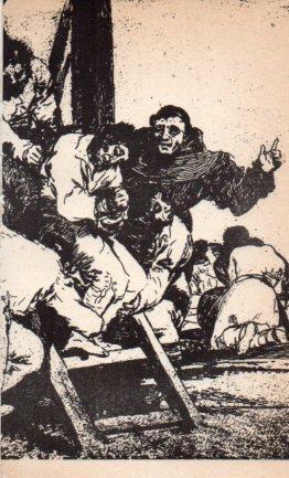 LAMINA V36951: Duro es el paso por Goya