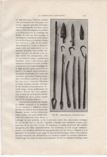 LAMINA V37020: Armas punicas