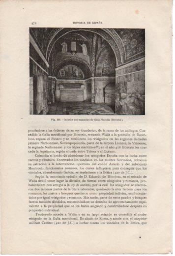 LAMINA V37080: Interior del mausoleo de Gala Placidia en Ravena