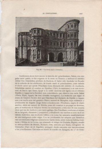 LAMINA V37074: La Porta nigra en Treveris