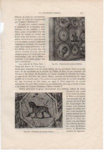 LAMINA V37072: Pavimento de mosaico, Italica