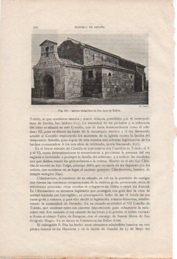 LAMINA V37087: Iglesia de San Juan de Baños