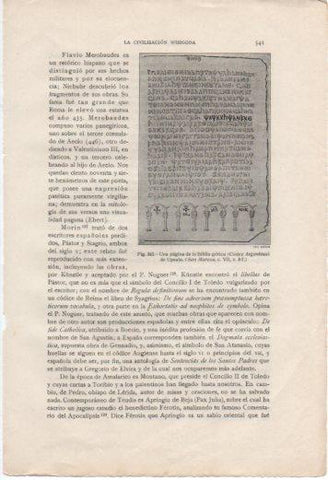 LAMINA V37106: Pagina de la Biblia gotica de Upsala