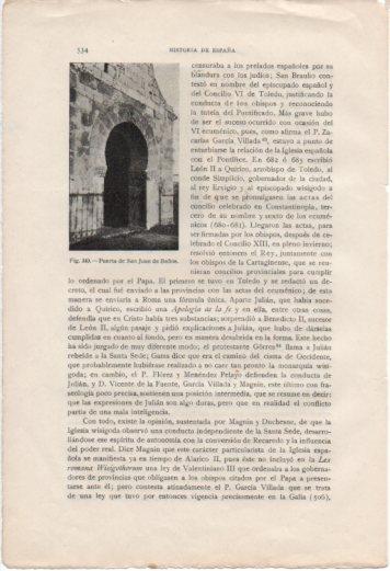 LAMINA V37105: Puerta de San Juan de Baños