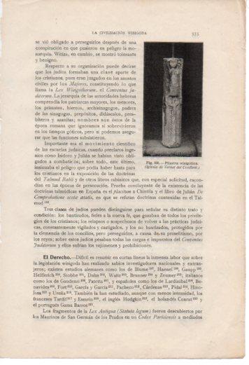 LAMINA V37101: Pilastra visigotica, Iglesia de Vernet del Conflent