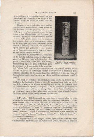 LAMINA V37101: Pilastra visigotica, Iglesia de Vernet del Conflent