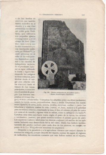 LAMINA V37093: Restos visigodos de Alcaudete, Jaen