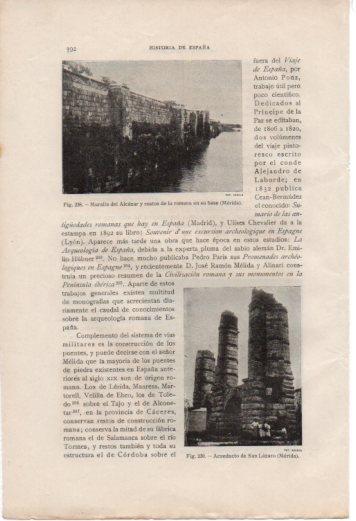LAMINA V37065: Acueducto de San Lorenzo en Merida