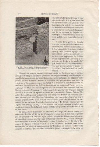 LAMINA V37033: Cueva iberica en la manzana IV de Numancia