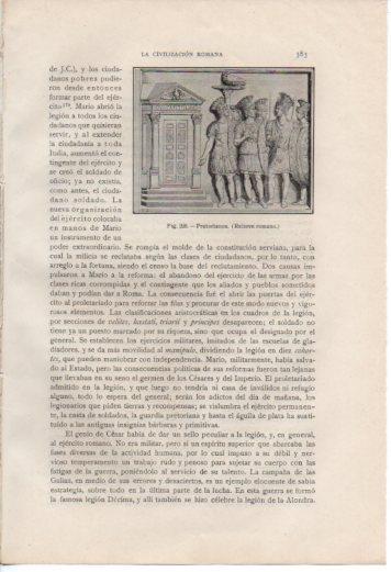 LAMINA V37061: Pretorianos relieve romano