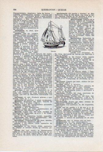 LAMINA V36790: Queche