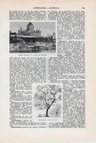 LAMINA V36789: Castillo de Frontenac en Quebec