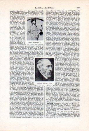 LAMINA V36821: Santiago Ramon y Cajal