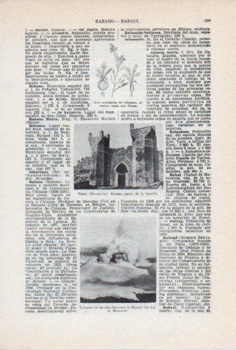 LAMINA V36809: Puerta de la muralla en Rabat, Marruecos