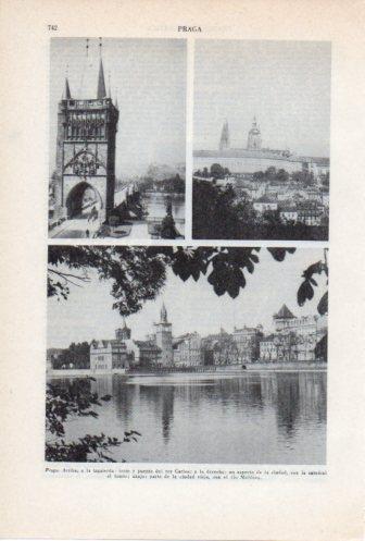 LAMINA V36756: Vistas de Praga