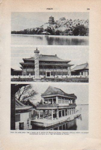 LAMINA V36741: Palacio de Verano en Pekin