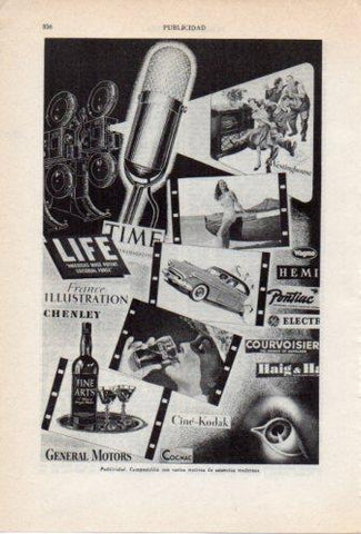 LAMINA V36760: Publicidad anuncios modernos