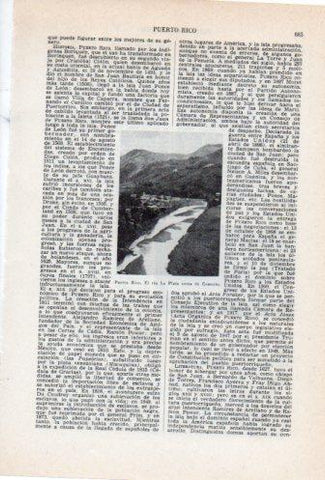 LAMINA V36775: Rio La Plata cerca de Comerio, Puerto Rico