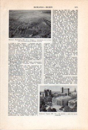 LAMINA V36896: El capitolio de Richmond, EEUU
