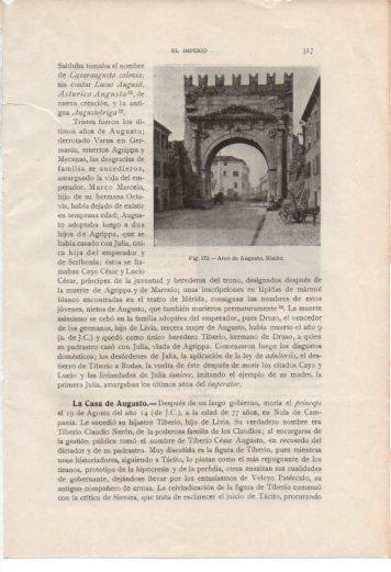 LAMINA V37110: Arco de Augusto en Rimini
