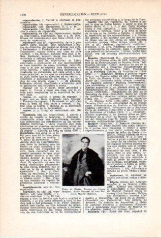 LAMINA V36873: Pedro de Repide por Lopez Mezquita