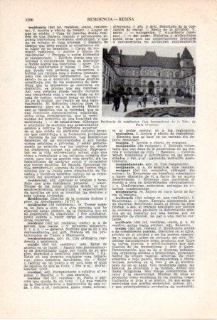 LAMINA V36878: Residencia de estudiantes en la Universidad de Paris