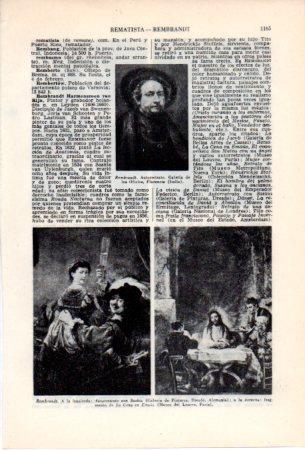 LAMINA V36865: Autorretrato con Saskia por Rembrandt