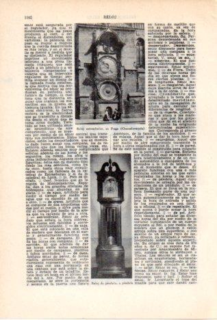 LAMINA V36863: Reloj astronomico en Praga