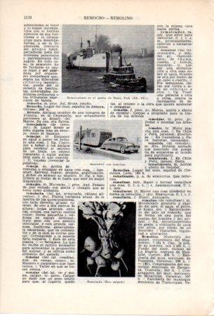 LAMINA V36866: Remolcadores en el puerto de Nueva York