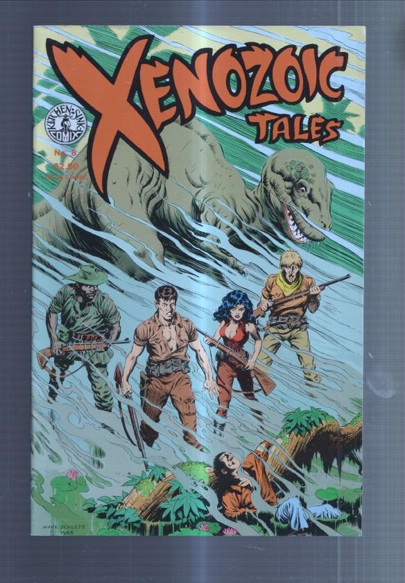 Xenozoic Tales numero 08: In the Dreamtime