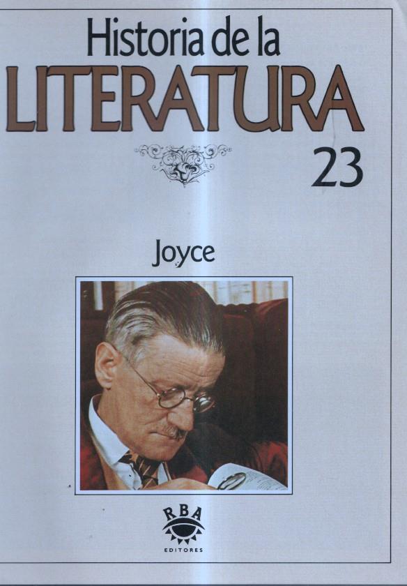 Historia de la Literatura numero 23: Joyce 