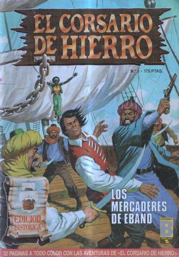 El corsario de hierro numero 03: Los mercaderes de ebano