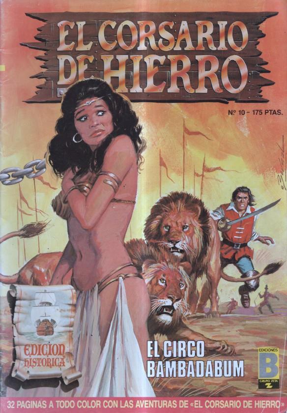 El corsario de hierro numero 10: El circo Bambadabum