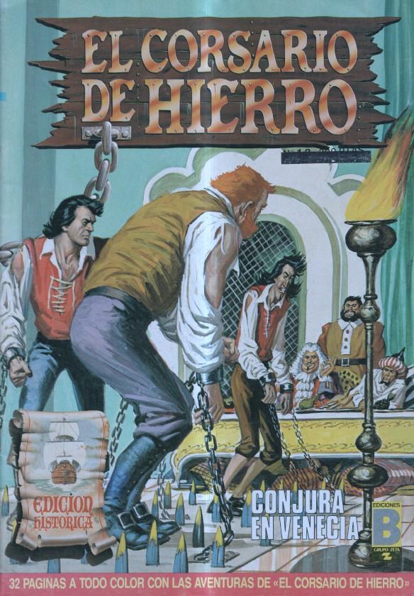 El corsario de hierro numero 18: Conjura en Venecia (numerado 3 en trasera)