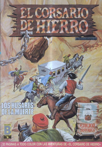 El corsario de hierro numero 20: Los husares de la muerte (numerado 1 en trasera)