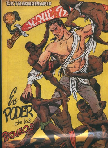 Facsimil: Jeque Blanco extraordinario numero 3: En poder de los pigmeos