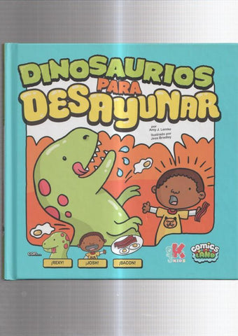 Dinosaurios para desayunar (dibujos de Jess Bradley)