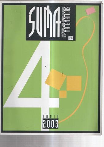SUMA revista sobre las MATEMATICAS numero 43