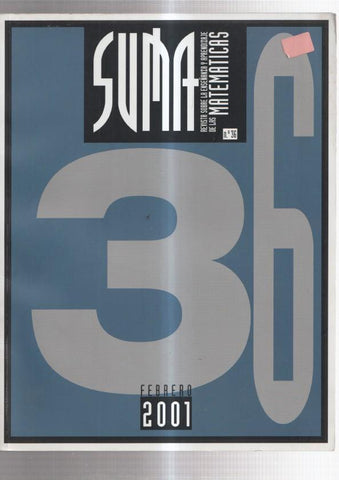 SUMA revista sobre las MATEMATICAS numero 36