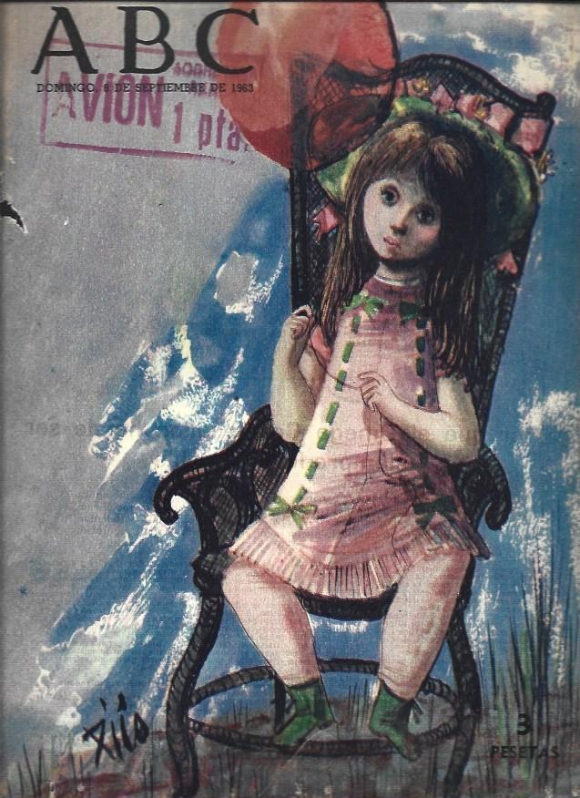LAMINA 35398: Portada ABC de 8 septiembre de 1963