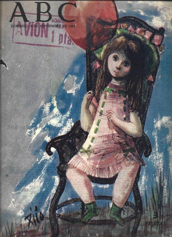 LAMINA 35398: Portada ABC de 8 septiembre de 1963