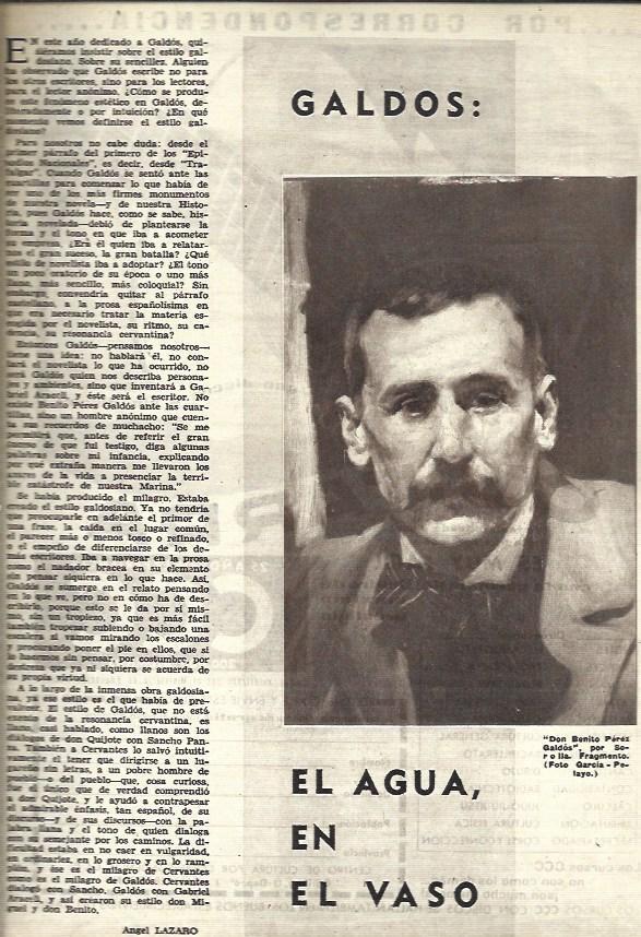 LAMINA 35675: Benito Perez Galdos