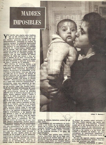 LAMINA 35664: Madre con bebe