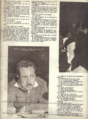 LAMINA 35661: Jose Tamayo en Doña Francisquita