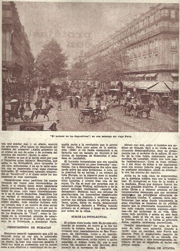 LAMINA 35707: Boulevard de los Capuchinos de Paris
