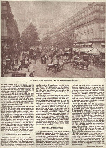 LAMINA 35707: Boulevard de los Capuchinos de Paris