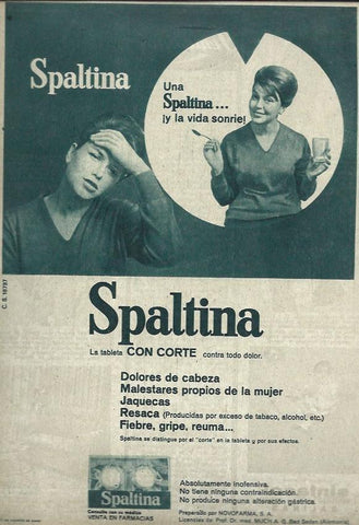 LAMINA 35691: Publicidad de Spaltina