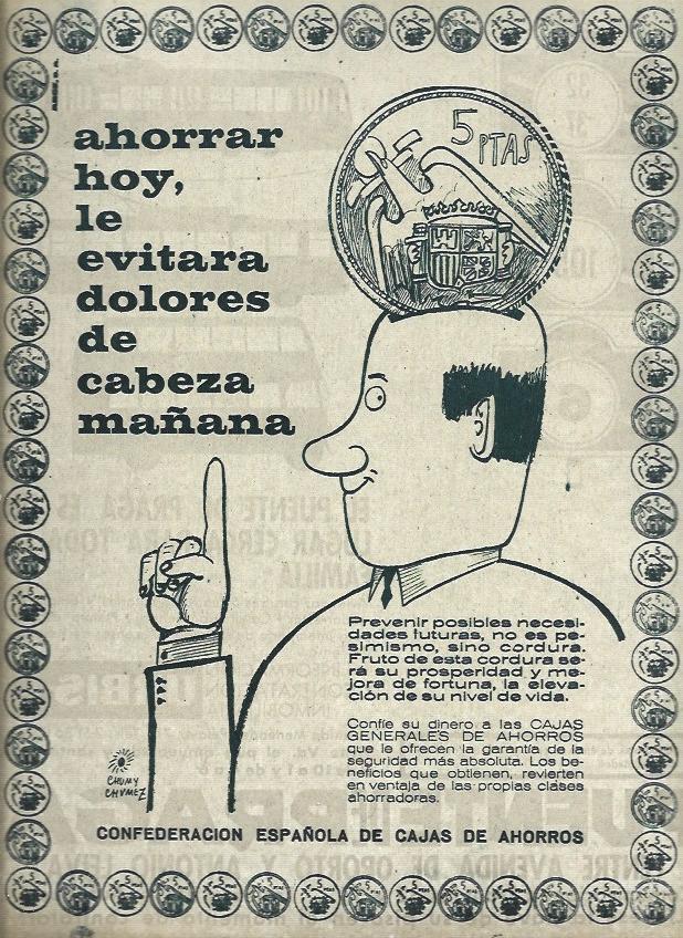 LAMINA 35696: Publicidad por Chumy Chumez de Confederacion de Cajas de Ahorros