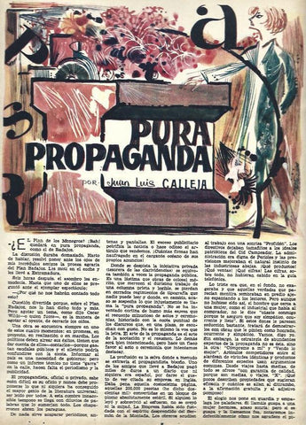 LAMINA 35657: Ilustracion Pura Propaganda